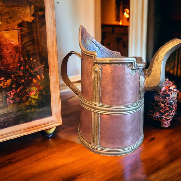 Copper Tibetan Water Offering Vessel - Picture 1 of 16